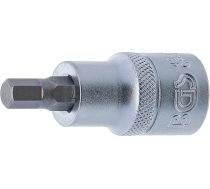 Uzgalis iepresēts galviņā | 12,5 mm (1/2") | hex sešstūris 7 mm (4253)