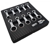 Griezes momenta adapteru komplekts | 42Cr-Mo | 10 mm (3/8") | 10 - 19 mm | 12 gab. (SK82912S)