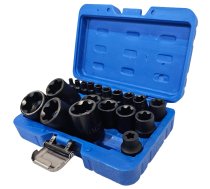 Trieciena galviņu komplekts | E-Type Plus | 6,3 mm (1/4"), 10 mm (3/8"), 12,5 mm (1/2") | EP4 - EP32 | 19 gab. (S11019)