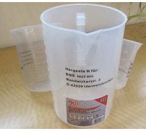 Graduētu plastmasas trauku komplekts 500-1000-2000 ml, 3 gab. (9946V)