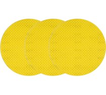 Perforēts slīpēšanas disks | velūrs | slīpēšana bez putekļiem | 225 mm / P220 | 3 gab. (YT-84606)