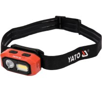 Galvas lukturis | vienmērīga luktura regulēšana / kustības sensors | 480LM AKU OSRAM LED (YT-08592)