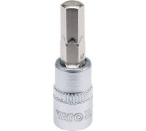 Uzgalis, kas iepresēts galviņā | 6,3 mm (1/4") | sešstūris (HEX) 6 mm (YT-04373)