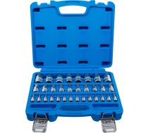 Uzgaļu komplekts | 6.3 mm (1/4) / 10 mm (3/8") / 12.5 mm (1/2") | hex sešstūris 2 - 19 mm / 1/4–9/16" | Metriskie un collu izmēri | 32 gab. (74258)