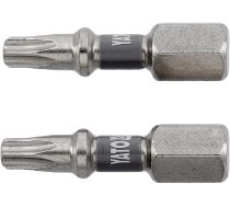 Uzgaliņi | 6,3 mm (1/4") | S2 Ni | T-Star (Torx) T20 | 2 gab. (YT-78013)