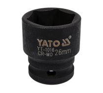 Trieciena galviņa sešstūra | 12,5 mm (1/2") | 26 mm (YT-1016)