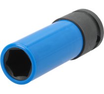 Trieciengalviņa gara plānsienu | ar plastmasas aizsargu | 12,7 mm (1/2") | 17 mm (YT-10583)