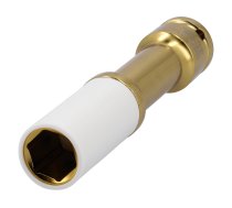 Trieciengalviņa gara plānsienu pagarināta | 150 mm | ar plastmasas aizsargu | 12,7 mm (1/2") | 19 mm (YT-10592)