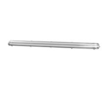 G-TECH Hermētisks gaismeklis 258, 2x150 T8 LED (vienpusējs pieslēgums), G13, IP65, ABS/PS, pelēks