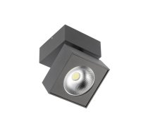 LED gaismeklis BIANCO, 15 W, 1500 lm, 4000K, IP20, kvadrātveida, melns
