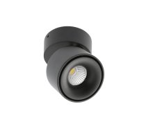 LED gaismeklis BIANCO, 8 W, 680 lm, 4000K, IP20, apaļš, melns