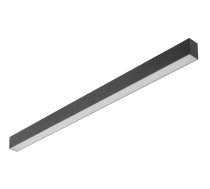 LED lineārais gaismeklis LUNA, 40 W, 3200 lm, 4000K, IP20, 100°, 120 cm, melns