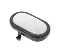 LED gaismeklis OVALIO, 5 W, 500 lm, IP65, AC175-265V, PF>0.5, RA>80, IP54, melns