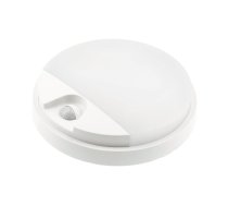 LED gaismeklis TULON ar kustības sensoru, 15 W, 1350 lm, 4000K, AC220-240V, IP54, apaļš, balts