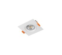 VOLARE iebūvētais gaismeklis, LED, 7W, 560lm, CCT, AC220-240V, IP20, kvadrātveida, balts
