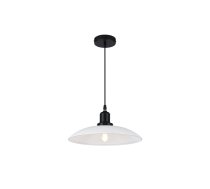 Griestu gaismeklis HORIZON ,4499,AC220-240V,50/60Hz,1*E27, IP20, Diametrs 32 CM, viens, balts