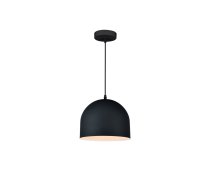 Griestu gaismeklis KATILU ,1884, AC220-240V,50/60Hz,1*E27, IP20, Diametrs 25 CM,vienvietīgs, melns