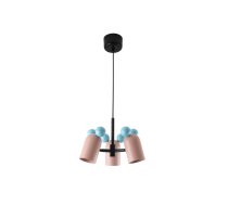 Griestu gaismeklis MOUSE II, 2677, maks.250V, 50/60Hz, 3*E27, maks.25 W, IP20, vid. 30 cm, rozā