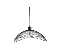 Griestu gaismeklis RETO 1, 4137, AC220-240V, 50/60Hz, 1*E27, IP20, Diametrs 40 CM, viengabala, melns