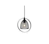 Griestu gaismeklis XALIS 2,7320,AC220-240V,50/60Hz,1*E27, IP20, Diametrs 30 CM, viens, melns