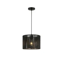 Griestu gaismeklis FORESTO, 5956, AC220-240V, 50/60Hz, 1*E27, max.40W, vid. 29 cm, melns