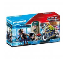 Playset City Action Police Motorbike Playmobil 70572 (32 pcs)