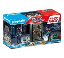 Playset Playmobil City Action Starter Pack Safe 70908