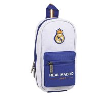 Zīmuļu futrālis Mugursoma Real Madrid C.F. Zils Balts