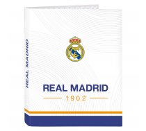 Gredzenveida stiprinājums Real Madrid C.F. Zils Balts A4 (26.5 x 33 x 4 cm)