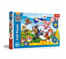 Puzle un domino komplekts The Paw Patrol Trefl (Atjaunots A)