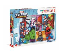 Puzle un domino komplekts Clementoni Marvel Super Hero Avengers (Atjaunots C)