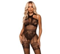 leg avenue net halter bodystocking viens izmers