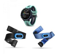 Garmin Forerunner 735XT pusnakts zils/ leduszils ar HRM-Tri un HRM-Swim™ pulsa jostiņām