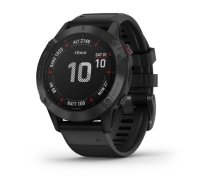 Garmin Fēnix 6 Pro Melns ar melnu siksniņu