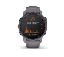 Garmin Fēnix 6S Pro Solar Amethyst Steel with Shale Gray Band