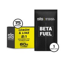 SiS Beta Fuel Drink | ogļhidrātu dzēriens Citronu/laima