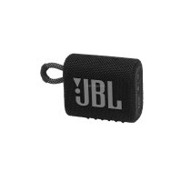 JBL Go 3 | bezvadu ūdensizturīgs skaļrunis Melna
