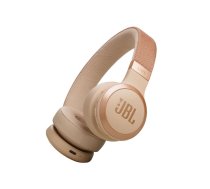 JBL Live 670NC | bezvadu austiņas Bēša