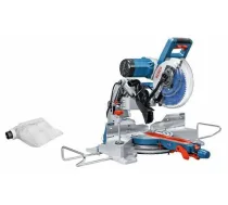 Bosch Powertools GCM 10 GDJ Professional Mitre and Bevel Saw, Mitre and Bevel Saw (blue, 1,800 Watts) (0601B27000)