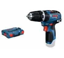 Bosch Powertools Bosch GSB 12V-35 Professional 12-Volt Impact Driver (blue/black, without battery and charger, with L-BOXX) (06019J9001)
