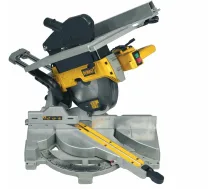 DeWalt Panel and table saw D27112, 305mm, miter and bevel saw (yellow/black, 1,600 Watts, combination saw with table, miter, and bevel functions) (D27112-QS)
