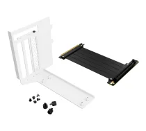 Sharkoon Rebel C Series VGC-Kit 4.0 Mounting Bracket with Riser Cable (white, for Rebel C50 ATX case) (4044951039975)