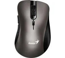 Genius Ergo 8100S/Ergonomic/Optical/Right-handed/1,600 DPI/Wireless USB/Champagne Titanium (31030040402)
