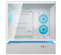 COUGAR CFV235 Midi-Tower Case, ARGB, Glass, White (CGR-2DA4W)