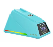 Ajazz AJ159 APEX 3950-8K wireless mouse with docking station, blue (AJM159-A-BLUE)