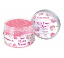 Apreibinošs ķermeņa skrubis Rose Flower Care (Delicious Body Scrub Rose) 200 g