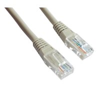 Patch cord l kategorija 5e l appluded shell l 7,5M l pelēks