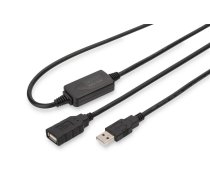 Digitus USB 2.0 aktīvais pagarinātāja kabelis