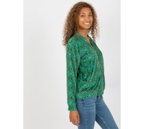 Sieviešu zaļš bomber džemperis
