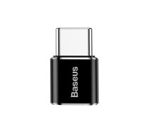 Baseus Micro USB uz USB Type-C adapteris - melns